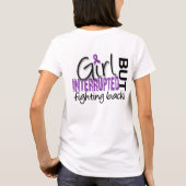 Girl onderbroken 2 epilepsie t-shirt (Achterkant)
