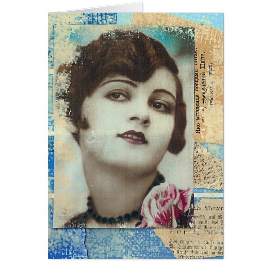 Girl Paint Chip Collage (Voorkant)