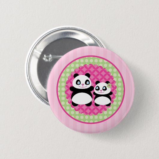 Girl Panda Beer Button (Voorkant /achterkant)