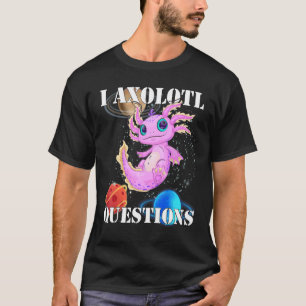 Girl Pastel Gothic Cute Axolotl I Axolotl Vragen T-shirt