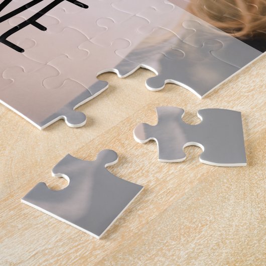 Girl Photo Gift Personalized Legpuzzel (Zijkant)