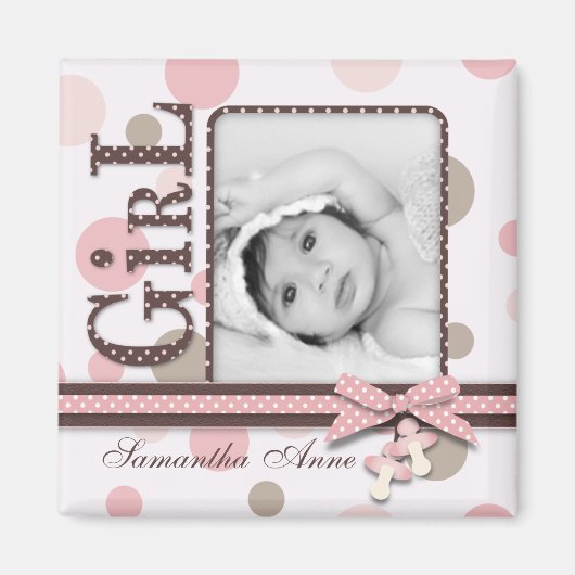 Girl Photo Magnet S2 (Voorkant)