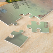 Girl Pilot Puzzle Painting Legpuzzel (Zijkant)