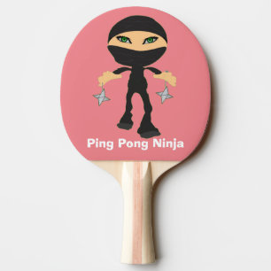 Girl Ping Pong Ninja Tafeltennisbatje