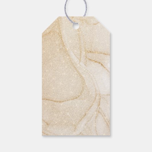 Girl Pink Balloon Greenery Baby shower Dank je Cadeaulabel (Achterkant)