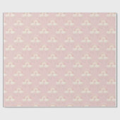 Girl Pink Rainbow Kinderen van Birthday Cadeaupapier (Vlak)