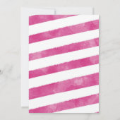 Girl Pirate Birthday Kaart (Achterkant)