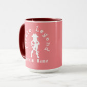 Girl Pirate Pink mok (Voorkant links)