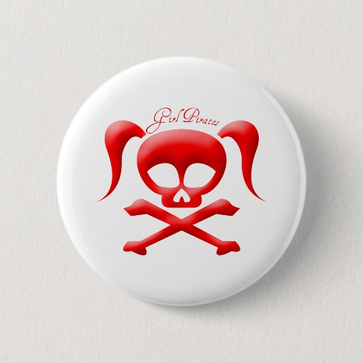 Girl Pirates Button (Voorkant)