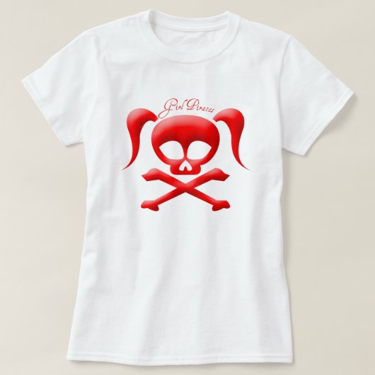 Girl Pirates T-Shirt (Design voorkant)