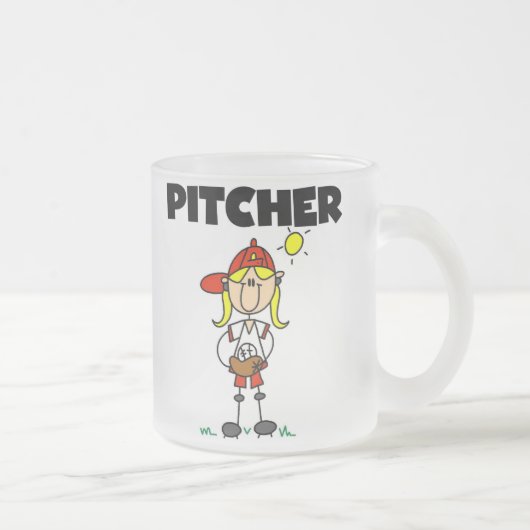 Girl Pitcher Matglas Koffiemok (Rechts)
