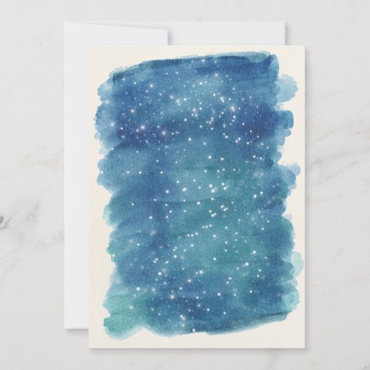 Girl Planets Buitenruimte Baby shower Uitnodiging (Achterkant)