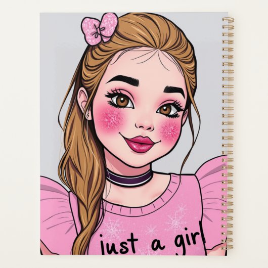 GIRL PLANNER (Achterkant)