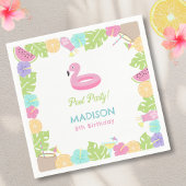 Girl Pool party Servet