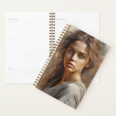 Girl Portrait is een schets van een vrouw. De p Planner (Display)