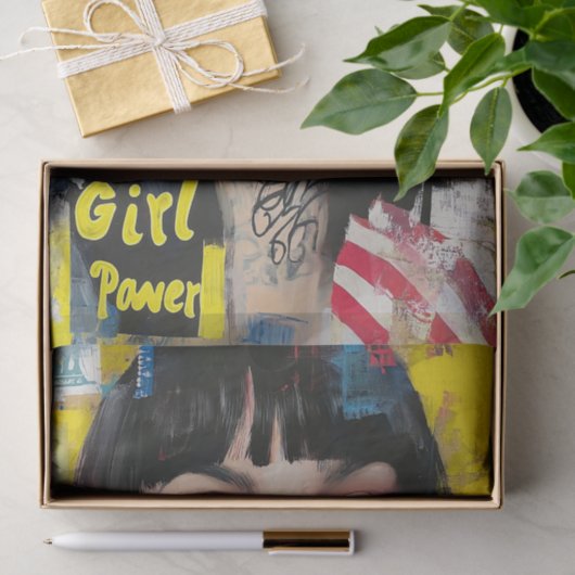Girl Power1 Tissuepapier (Geschenk)