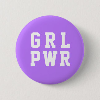Girl Power Badge Ronde Button 5,7 Cm
