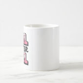 Girl Power Bold Typography – Empowering Graphic Koffiemok (Center)