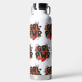 GIRL POWER, Crown & Hearts Waterfles