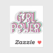 GIRL Power - Cut Vinyl Stickers (Vel)