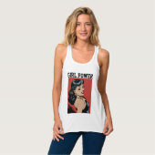 GIRL POWER Dames T-shirts (Volledige Voorkant)