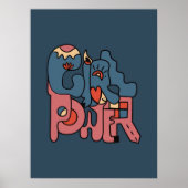 Girl Power Dark-versie Poster (Voorkant)