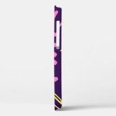 Girl power feminist slogan, violet background. Case-Mate iPhone case (Achterkant / Links)