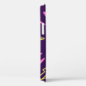 Girl power feminist slogan, violet background. Case-Mate iPhone case (Achterkant / Rechts)