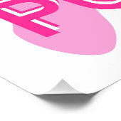 Girl Power - feministisch Poster (Hoek)