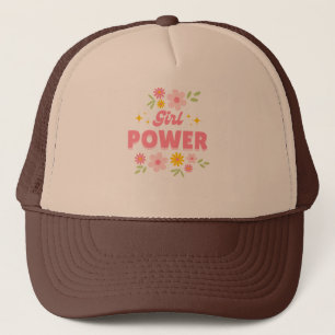 Girl Power Floral Pet – Vrouwelijke kracht en zelf