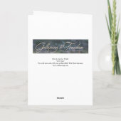 Girl Power - Galoping naar Wenskaart voor vrijheid Kaart (Achterkant)