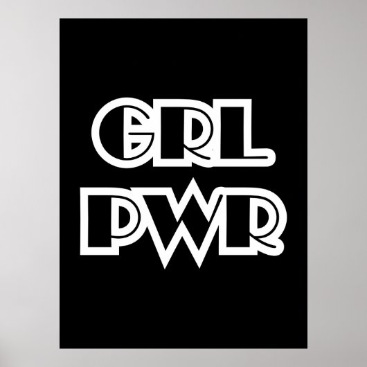 Girl Power, Grl Pwr Poster (Voorkant)