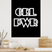 Girl Power, Grl Pwr Poster (Keuken)