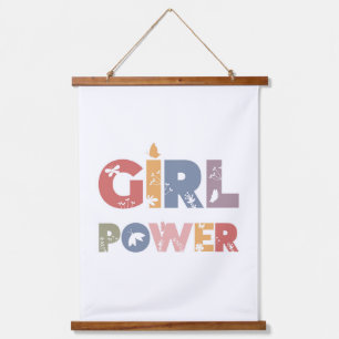 Girl Power Hangend Wandkleed