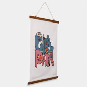 Girl Power Hangend Wandkleed (Gebogen)