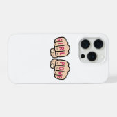 Girl Power iPhone 15 Pro Hoesje (Achterkant horizontaal)