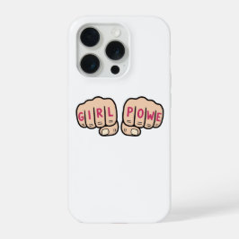 Girl Power iPhone 15 Pro Hoesje