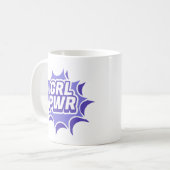 Girl Power Koffiemok (Voorkant links)