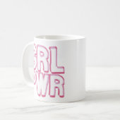 Girl Power Koffiemok (Voorkant links)