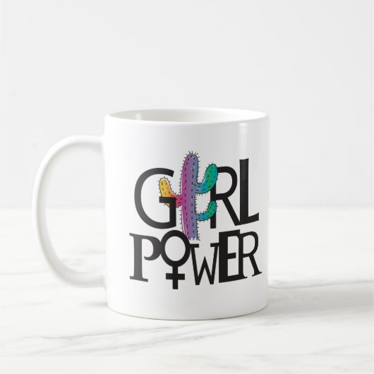Girl Power Koffiemok (Links)