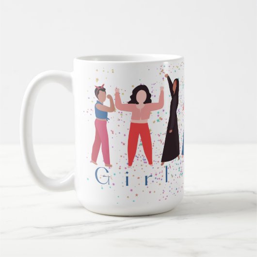 Girl Power Koffiemok (Links)