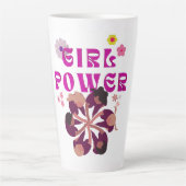 Girl Power Latte Mok (Voorkant)