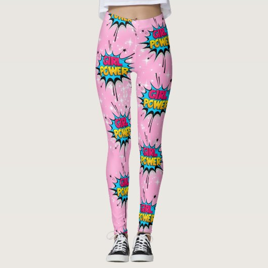 Girl Power Leggings (Voorkant)