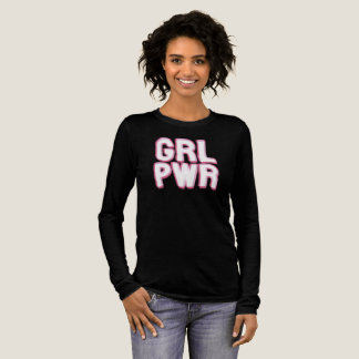 Girl Power Lettering Tri-Blend Shirt