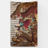 GIRL POWER LION TAMER Banner (Verticaal)