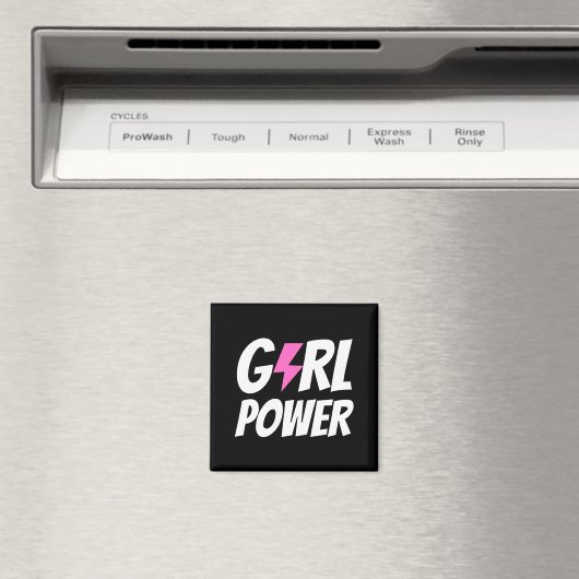 Girl Power Magneet (Insitu (Vaatwasser))