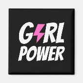 Girl Power Magneet (Voorkant)
