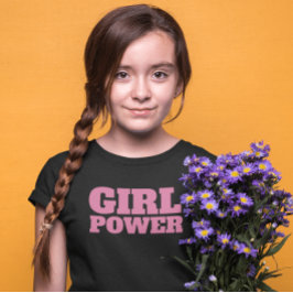 GIRL POWER meisjes en T-SHIRTS