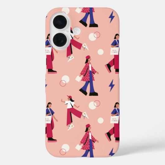 Girl Power Mode Case-Mate iPhone Case (Achterkant)
