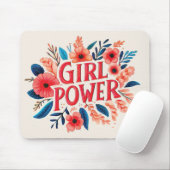 Girl Power Muismat (Met muis)